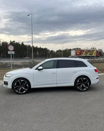 samochody osobowe Audi Q7 cena 182000 przebieg: 113500, rok produkcji 2017 z Warszawa